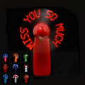 LED Programmable Message Pocket Fan & Rave Toy